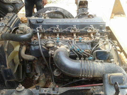 6ล้อดั้ม120แรงISUZU NPR66LX5S-710302 รถห้างแท้ เดิมๆสวยดี..เล่มพร้อม
