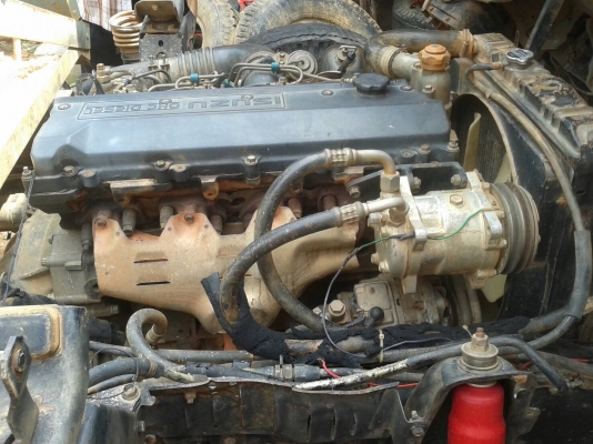 6ล้อดั้ม120แรงISUZU NPR66LX5S-710302 รถห้างแท้ เดิมๆสวยดี..เล่มพร้อม