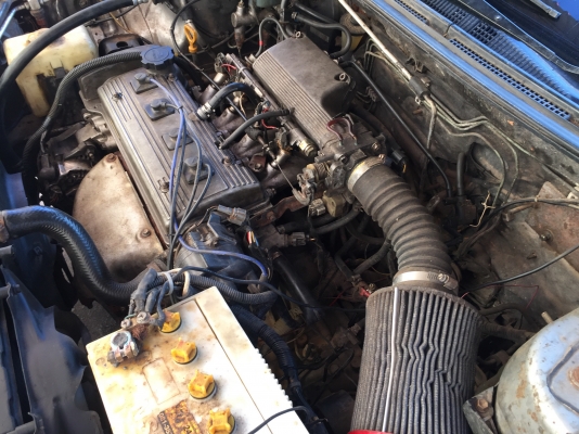 มิตซู แลนเซอ ซีเดีย 1.6 เมนวล เครื่อง 4a toyota ปี 02