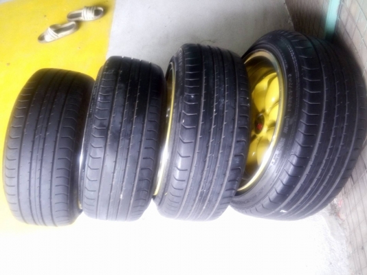 แม็กกล้วย 16 กว้าง 8 ออฟ 0 พร้อมยางดันลอปดอกล้นๆ