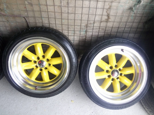 แม็กกล้วย 16 กว้าง 8 ออฟ 0 พร้อมยางดันลอปดอกล้นๆ