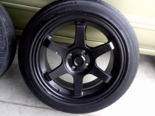 TE37 ขอบ16 กว้าง 7 พร้อมยาง 6900 บาท TE37 ขอบ16 กว้าง 7 พร้อมยาง 6900 บาท