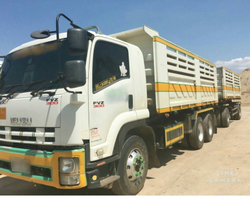 ขายพ่วงแม่ลูก ISUZU 300 ปี 54 สภาพสวยพร้อมใช้ ติดต่อได้ที่คุณ อ๊อฟ พิจิตร 086-737-9991