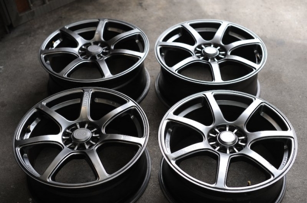 ล้อ Enkei แท้ 17 ใส่ 5 รู 100 114.3 ยกชุด 8,500.-