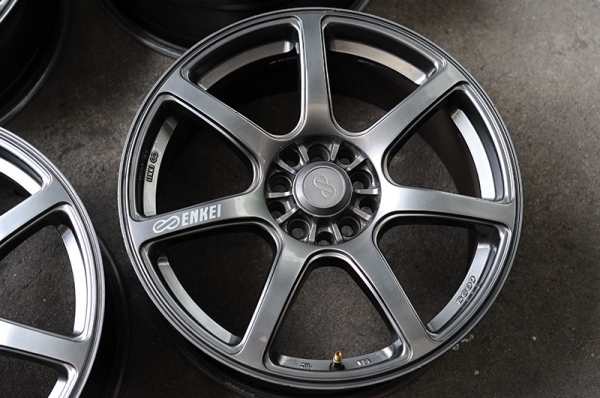 ล้อ Enkei แท้ 17 ใส่ 5 รู 100 114.3 ยกชุด 8,500.-