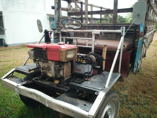 ขายอีแต๋นขับได้ปกติ เครื่องยันม่า 10.5 แรง