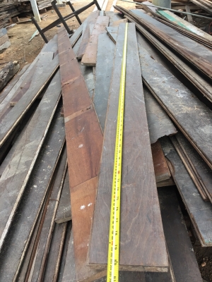 ไม้พื้นไม้เต็งเก่าหน้า 5.5 นิ้ว