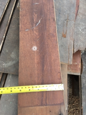 ไม้พื้นไม้เต็งเก่าหน้า 5.5 นิ้ว