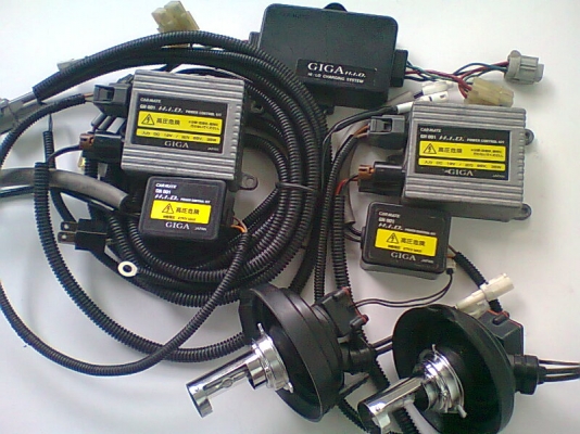 ชุดไฟซีนอล HID GIGA H4 SLIDE ของแท้ MADE IN JAPAN