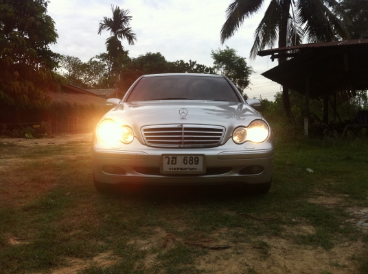 Mercedes-Benz C200 Kompressor w203 Elegance 2.0 Sedan ตัวท็อป ปี2004