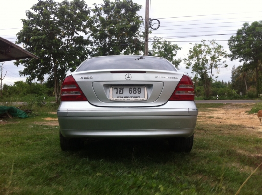 Mercedes-Benz C200 Kompressor w203 Elegance 2.0 Sedan ตัวท็อป ปี2004