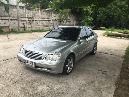Mercedes-Benz C200 Kompressor w203 Elegance 2.0 Sedan ตัวท็อป ปี2004