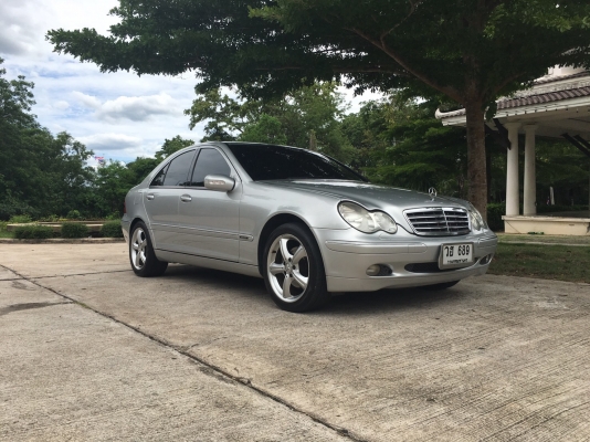 Mercedes-Benz C200 Kompressor w203 Elegance 2.0 Sedan ตัวท็อป ปี2004