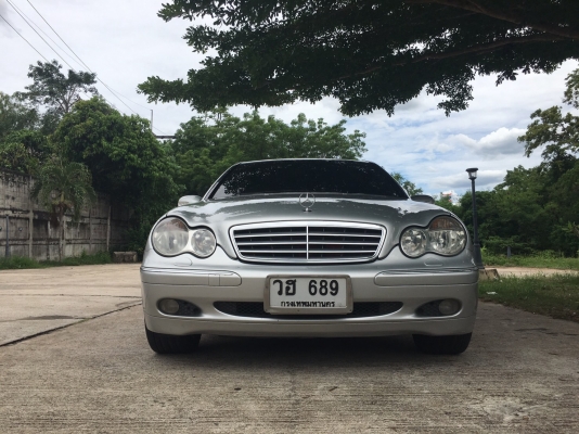 Mercedes-Benz C200 Kompressor w203 Elegance 2.0 Sedan ตัวท็อป ปี2004