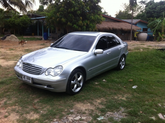 Mercedes-Benz C200 Kompressor w203 Elegance 2.0 Sedan ตัวท็อป ปี2004