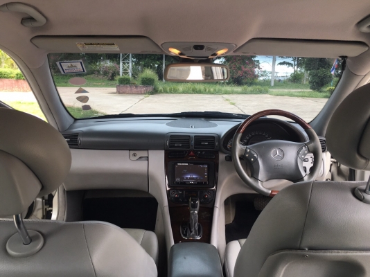 Mercedes-Benz C200 Kompressor w203 Elegance 2.0 Sedan ตัวท็อป ปี2004