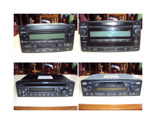 ขายวิทยุรถยนต์ เล่นเทป ซีดี mp3 usb ของ TOYOTA  4 รายการ สนใจ 0848771379  ID...khonkabin