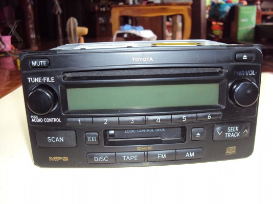 ขายวิทยุรถยนต์ เล่นเทป ซีดี mp3 usb ของ TOYOTA  4 รายการ สนใจ 0848771379  ID...khonkabin