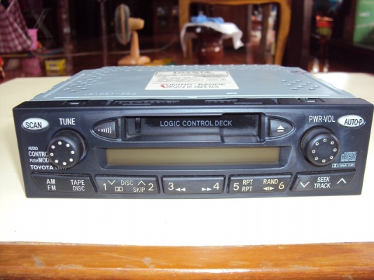 ขายวิทยุรถยนต์ เล่นเทป ซีดี mp3 usb ของ TOYOTA  4 รายการ สนใจ 0848771379  ID...khonkabin