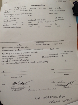 ขาย 6 ล้อ Hino FC112 ดั๊ม ขาย 6 ล้อ Hino FC112 ดั๊ม