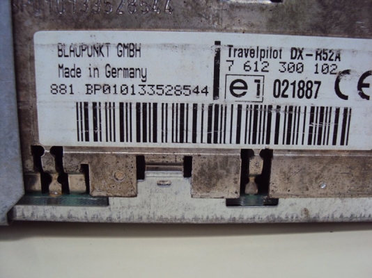 ขายวิทยุรถของเยอรมัน Blaupunkt รุ่น Travel Pilot DX-R52