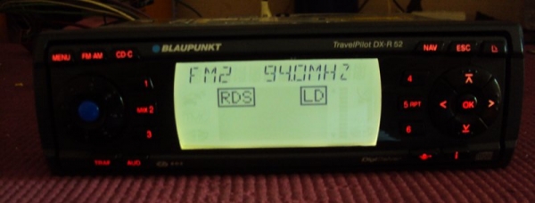 ขายวิทยุรถของเยอรมัน Blaupunkt รุ่น Travel Pilot DX-R52