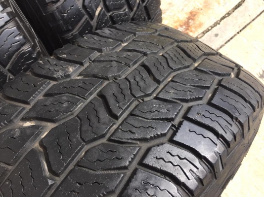 ขายล้อTE37 suv 17x9 off 0 พร้อมยางCooper AT3 USA. 265/65/17