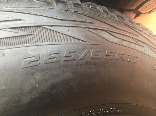 ขายล้อTE37 suv 17x9 off 0 พร้อมยางCooper AT3 USA. 265/65/17