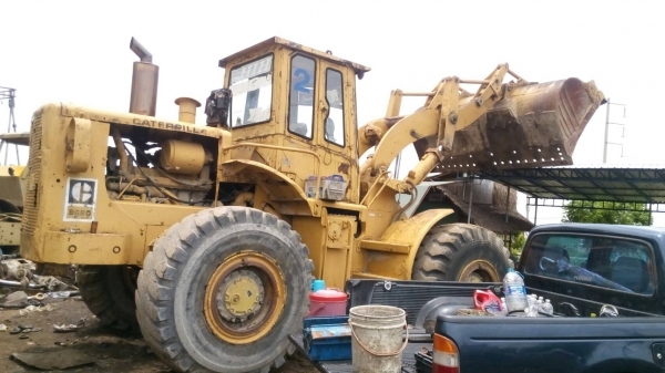 ขายรถตักล้อยาง CAT-966-C สภาพสวย เอกสารเล่มทะเบียนทล ออยหม้อนํ้า เครื่อง สนใจรีบนะคับ