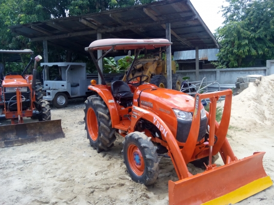 ขายคูโบต้า 36 แรง 356 ชม. พร้อมอุปกรณ์ 3 อย่าง ดันหน้า พาน 6 โรตารี่ ราคาต่อรองได้ เล่มพร้อม