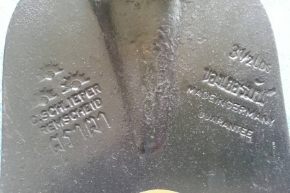 ขายจอบตราตาขนาด3 1/2 งานเก่าเก็บเยอรมันMade in Germany.