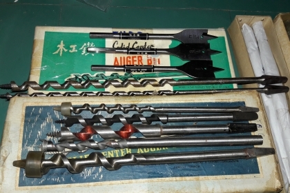 ขายดอกสว่านข้อเสือชุด4ดอกงานเก่าเก็บจีน