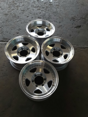 Max ลายแบรดเลย์ ขอบ 15*8 ET-15 สภาพสวยๆ 1ชุด