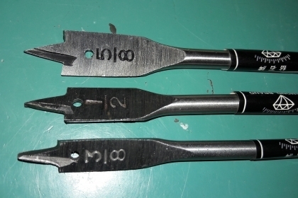 ขายดอกเจาะใบพายตราเพชรชุด3ตัวงานใหม่เก่าเก็บ