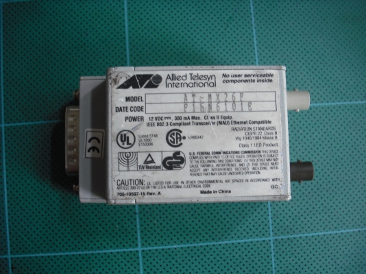 Allied Telesis CentreCOM MX26F Transceiver AT-FMX26F