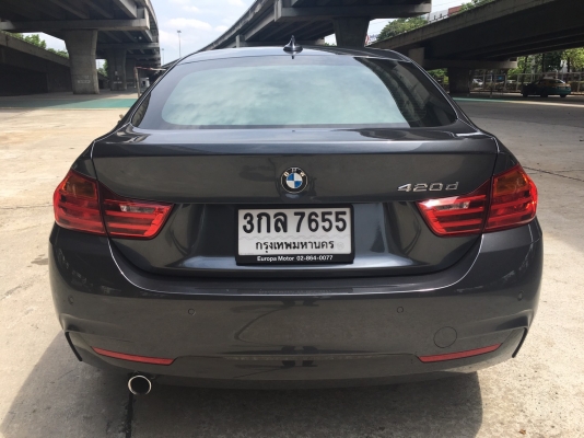 BMW 420D ปี 2014 รถมือเดียว ออกศูนย์ไทย BSI ถึงปี 2019