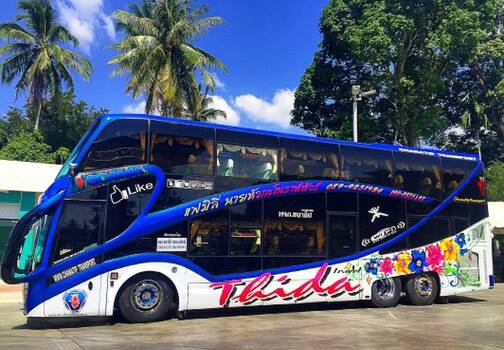 รถทัวร์ 2 ชั้น ยี่ห้อ VOLVO 125 แรงม้า