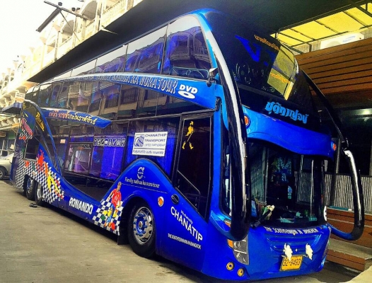 รถทัวร์ 2 ชั้น ยี่ห้อ VOLVO 125 แรงม้า