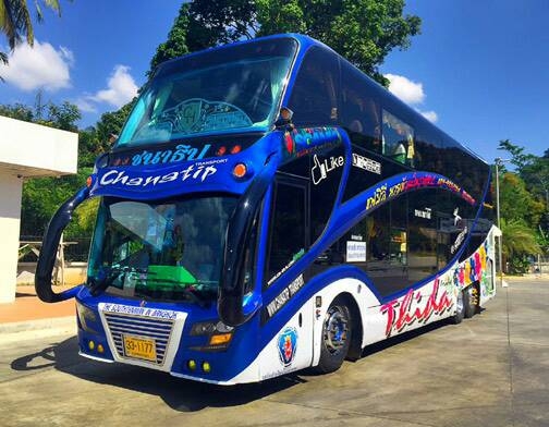 รถทัวร์ 2 ชั้น ยี่ห้อ VOLVO 125 แรงม้า