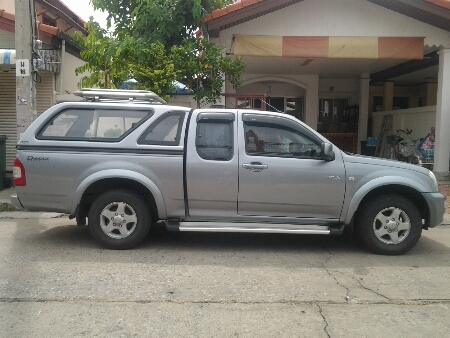 ขายรถกระบะแค๊ป ปี47 อีซูซุ  เครื่อง3,000cc.ดีเซล เทอร์โบ พวงมาลัยเพาเวอร์ เกียร์ธรรมดา แอร์เย็น วิทยุCD ล้อแม็ก เครื่องดี พร้อมใช้งาน ขายถูกๆครับ (รถบ้านเจ้าของขายเอง)