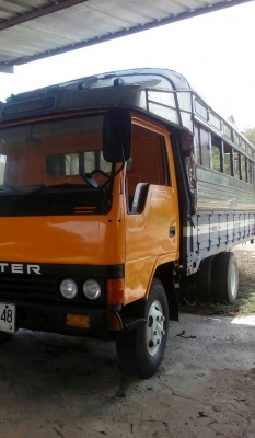 หกล้อ มิตซุ แคนเตอร์ 115แรง ช่วงยาว 4.30ม มีหลังคาโดยสาร สภาพดีสวยพร้อมใช้งาน ทะเบียนพร้อมโอน