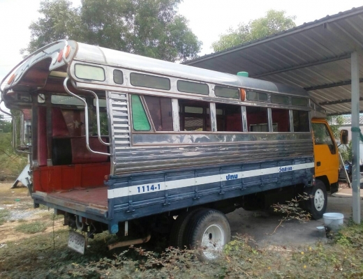 หกล้อ มิตซุ แคนเตอร์ 115แรง ช่วงยาว 4.30ม มีหลังคาโดยสาร สภาพดีสวยพร้อมใช้งาน ทะเบียนพร้อมโอน