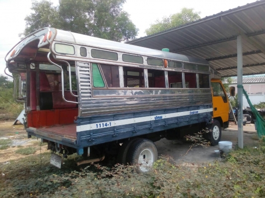 หกล้อ มิตซุ แคนเตอร์ 115แรง ช่วงยาว 4.30ม มีหลังคาโดยสาร สภาพดีสวยพร้อมใช้งาน ทะเบียนพร้อมโอน