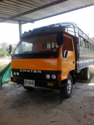 หกล้อ มิตซุ แคนเตอร์ 115แรง ช่วงยาว 4.30ม มีหลังคาโดยสาร สภาพดีสวยพร้อมใช้งาน ทะเบียนพร้อมโอน