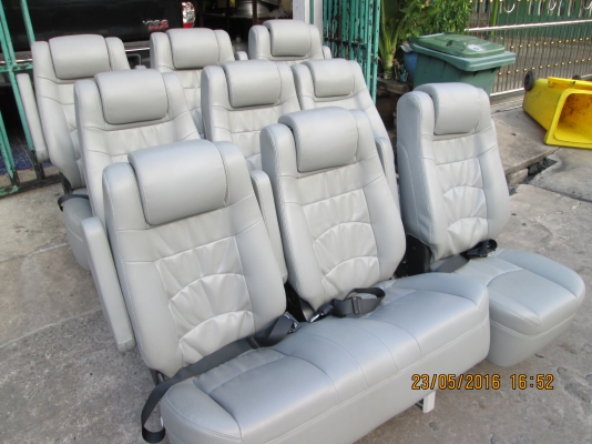 ขายเบาะรถตู้ทรงvip3แถว