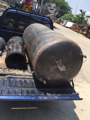 ถังน้ำ ปากกรวย รางวี รางเท1,2,3 บันไดขึ้นโม่