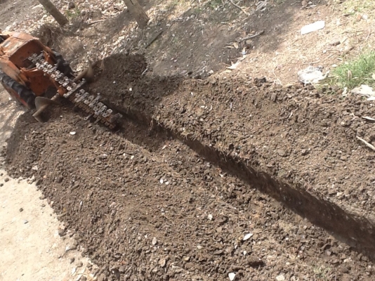 รถขุดร่อง เก่าญี่ปุ่น