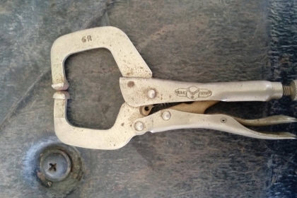 ขายคีมล็อค VISE GRIP 6R MADE IN USA.งานใหม่เก่าเก็บ
