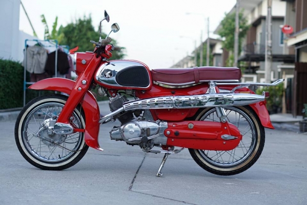 วุฒิ นนบุรี ขาย HONDA CS92 บินลี่ท่อยกหล่อๆรถเดิมๆสีแดงสดไม่ผิดหวังคับ