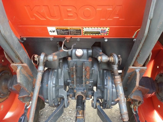 คูโบต้า L4708 4 WD พร้อมใบมีดตราช้าง 608 ชั่วโมง..สีเดิมๆจากโรงงาน